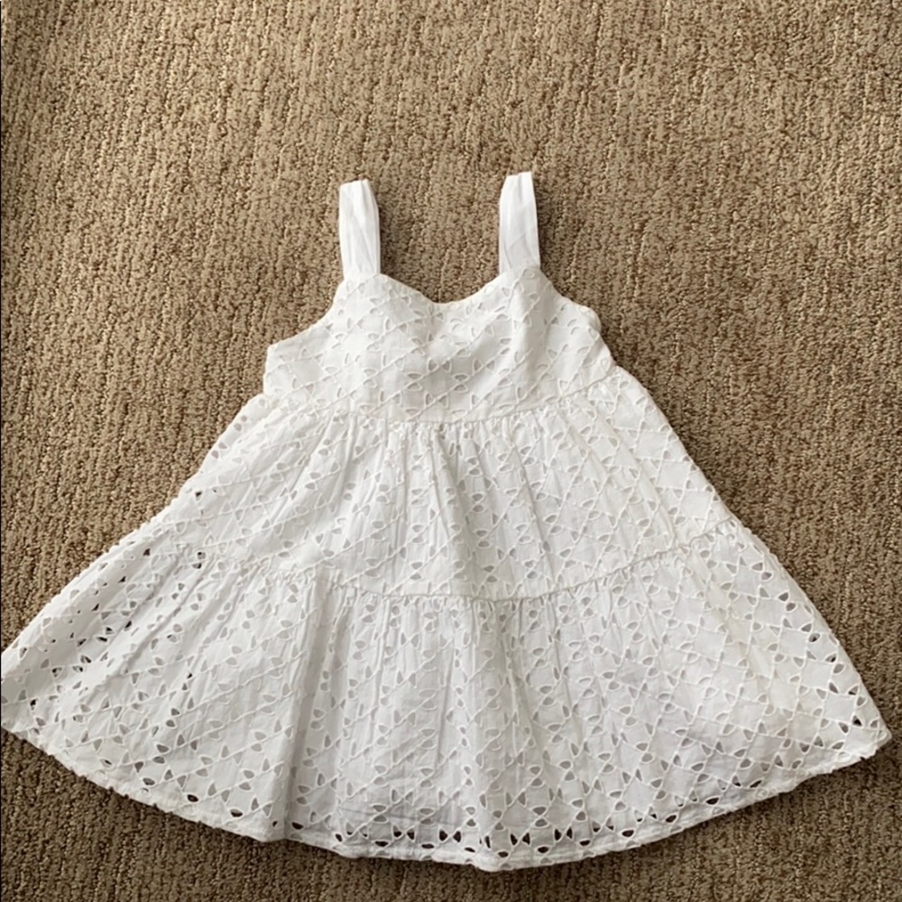 JCrew White Eyelet Dress 👗